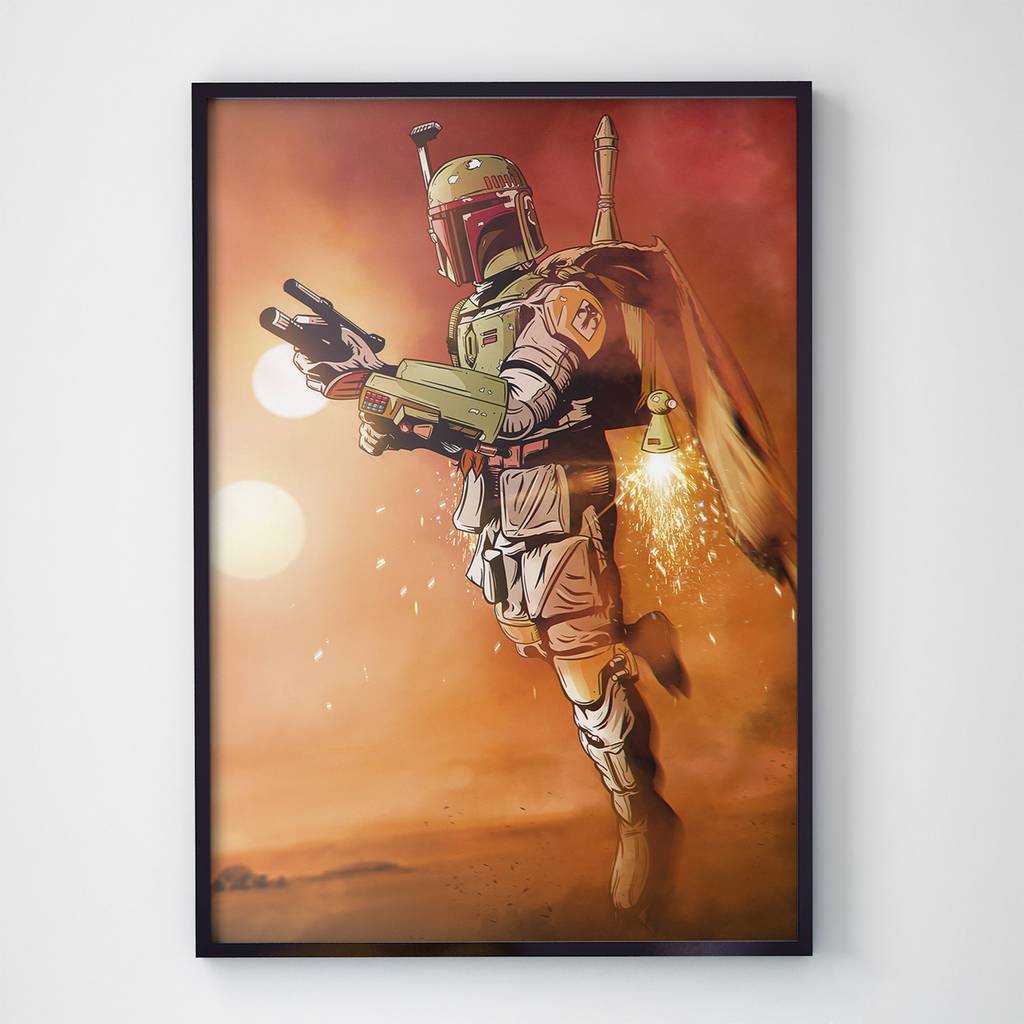 Постер Боба Фетт / Boba Fett (BF1011)