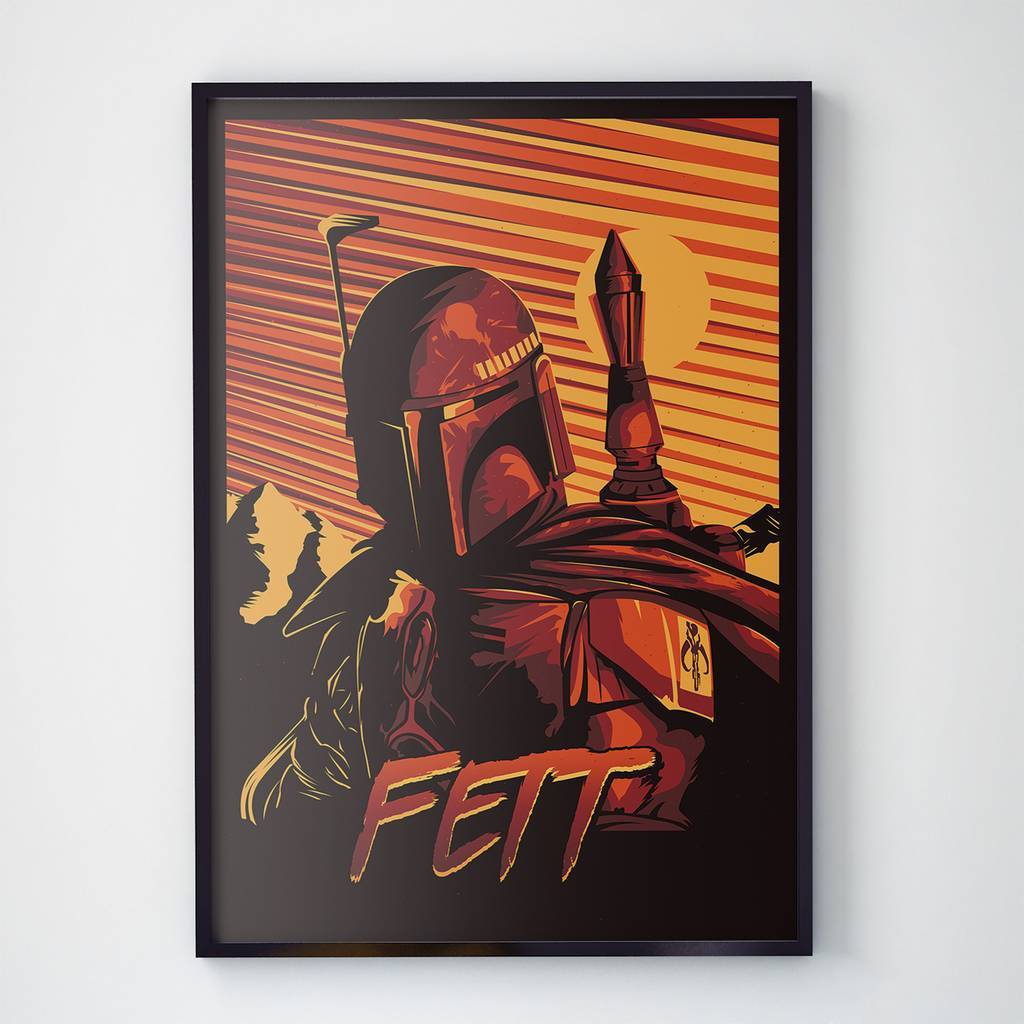 Постер Боба Фетт / Boba Fett (BF1014)