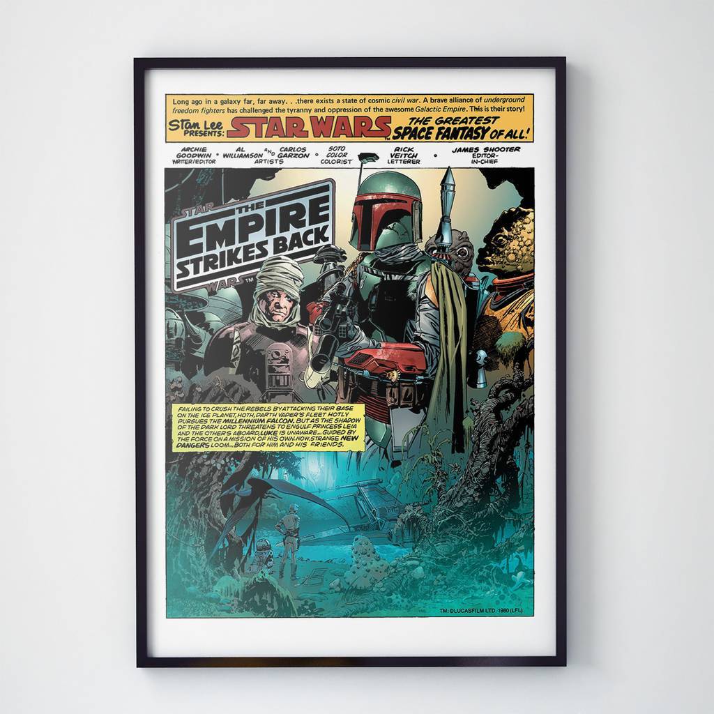 Постер Боба Фетт / Boba Fett (BF1020)