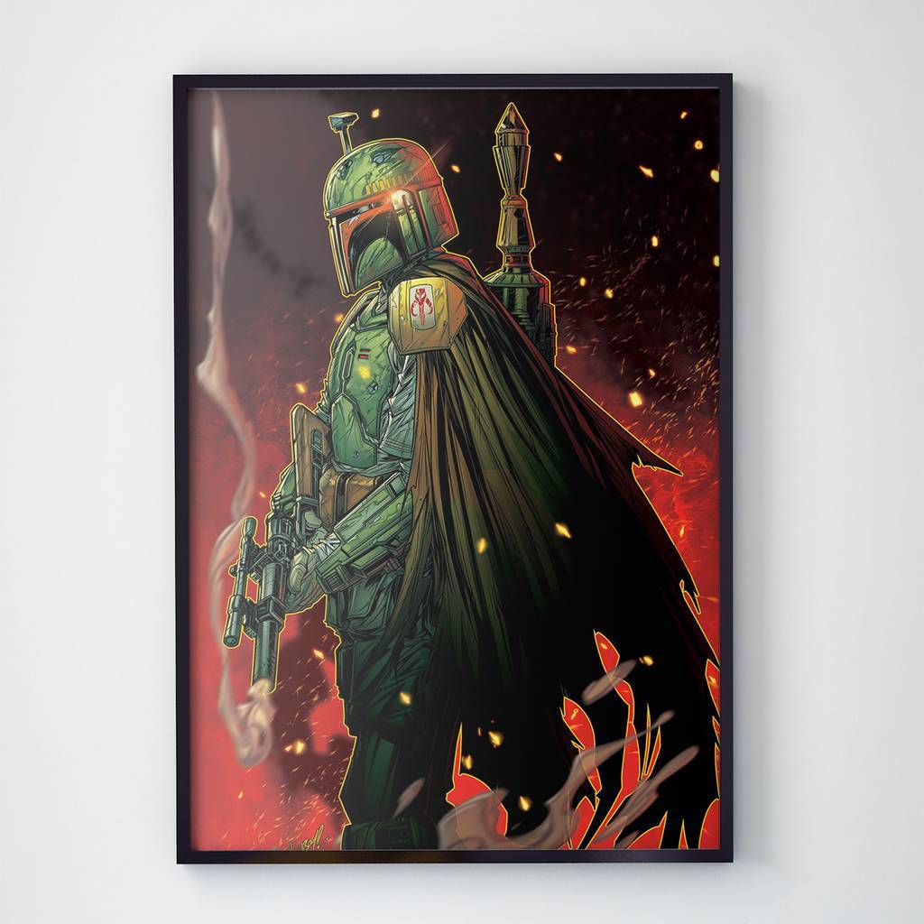 Постер Боба Фетт / Boba Fett (BF1023)