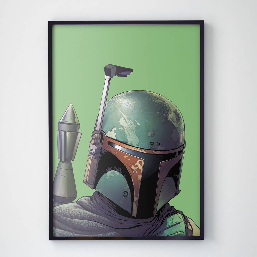 Постер Боба Фетт / Boba Fett (BF1025)