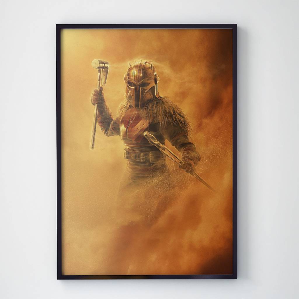 Постер Боба Фетт / Boba Fett (BF1027)