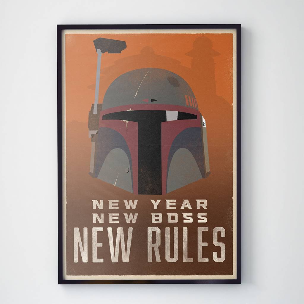 Постер Боба Фетт / Boba Fett (BF1032)