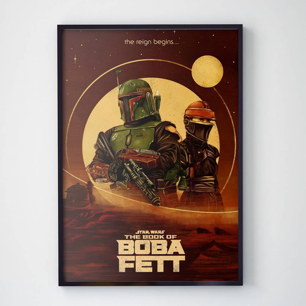 Постер Боба Фетт / Boba Fett (BF1038)