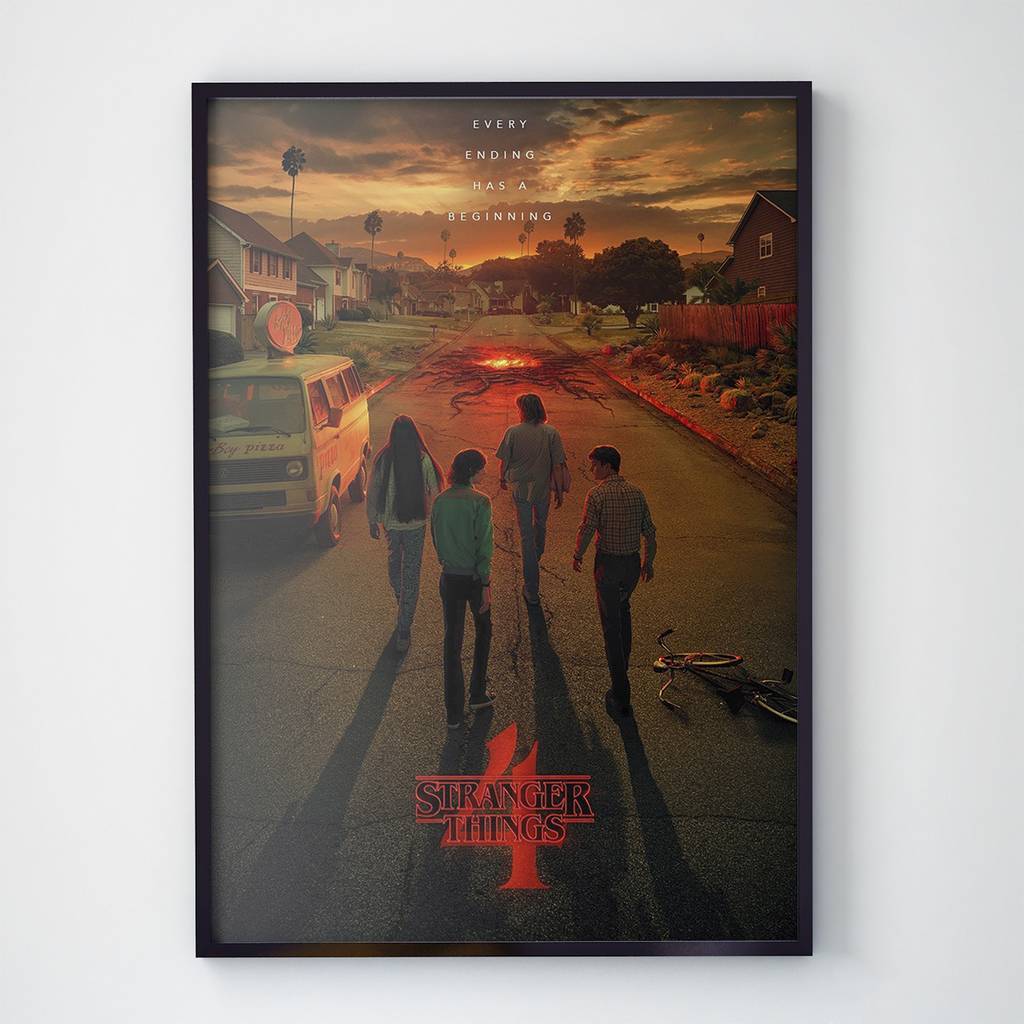 Постер Очень Странные Дела / Stranger Things ST1001