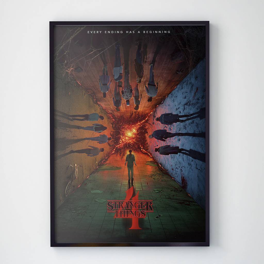 Постер Очень Странные Дела / Stranger Things ST1004