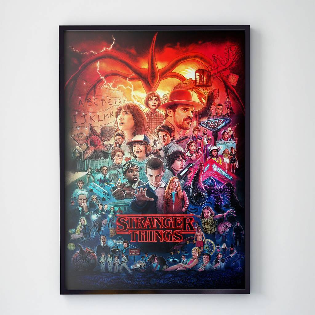 Постер Очень Странные Дела / Stranger Things ST1015