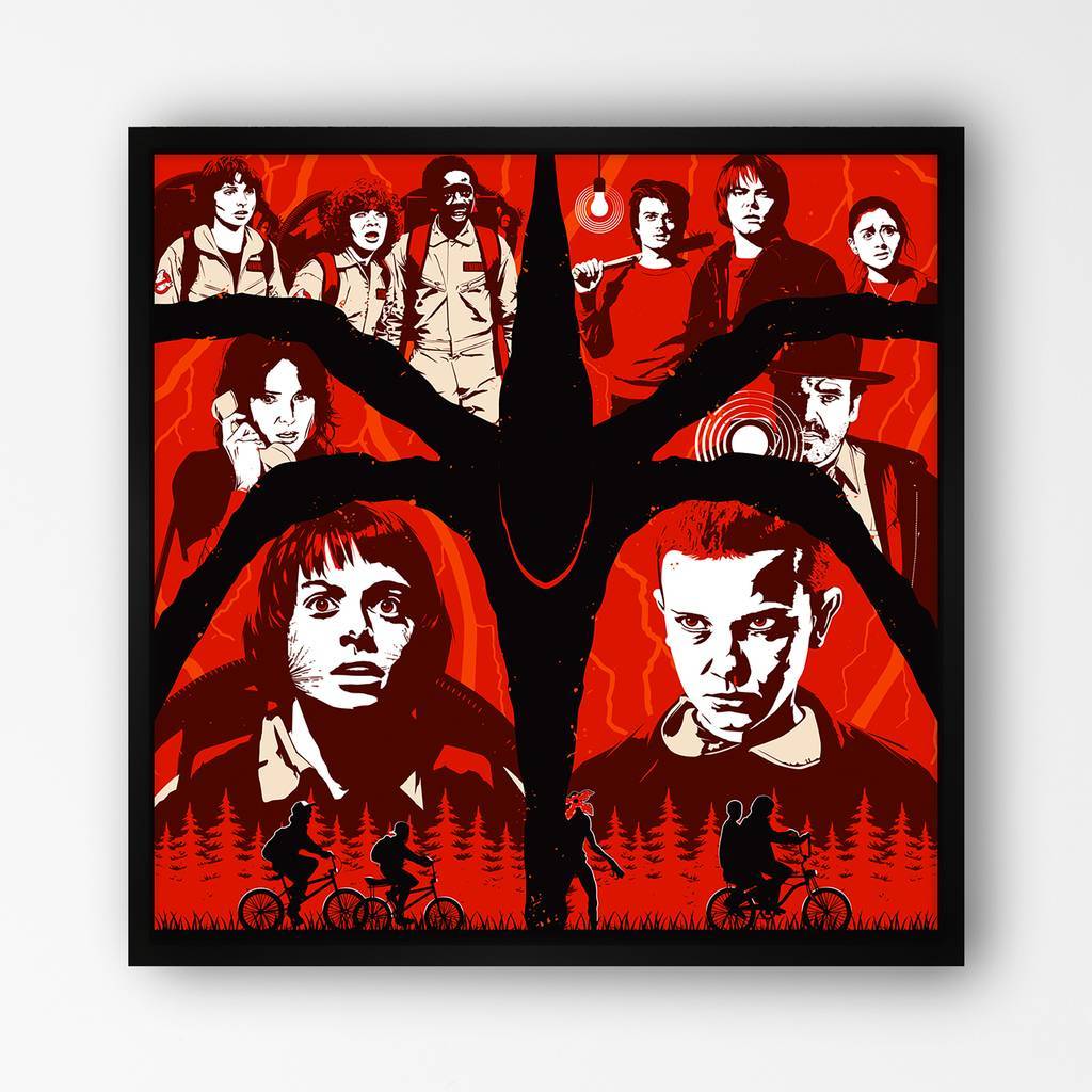 Постер Очень Странные Дела / Stranger Things ST1018