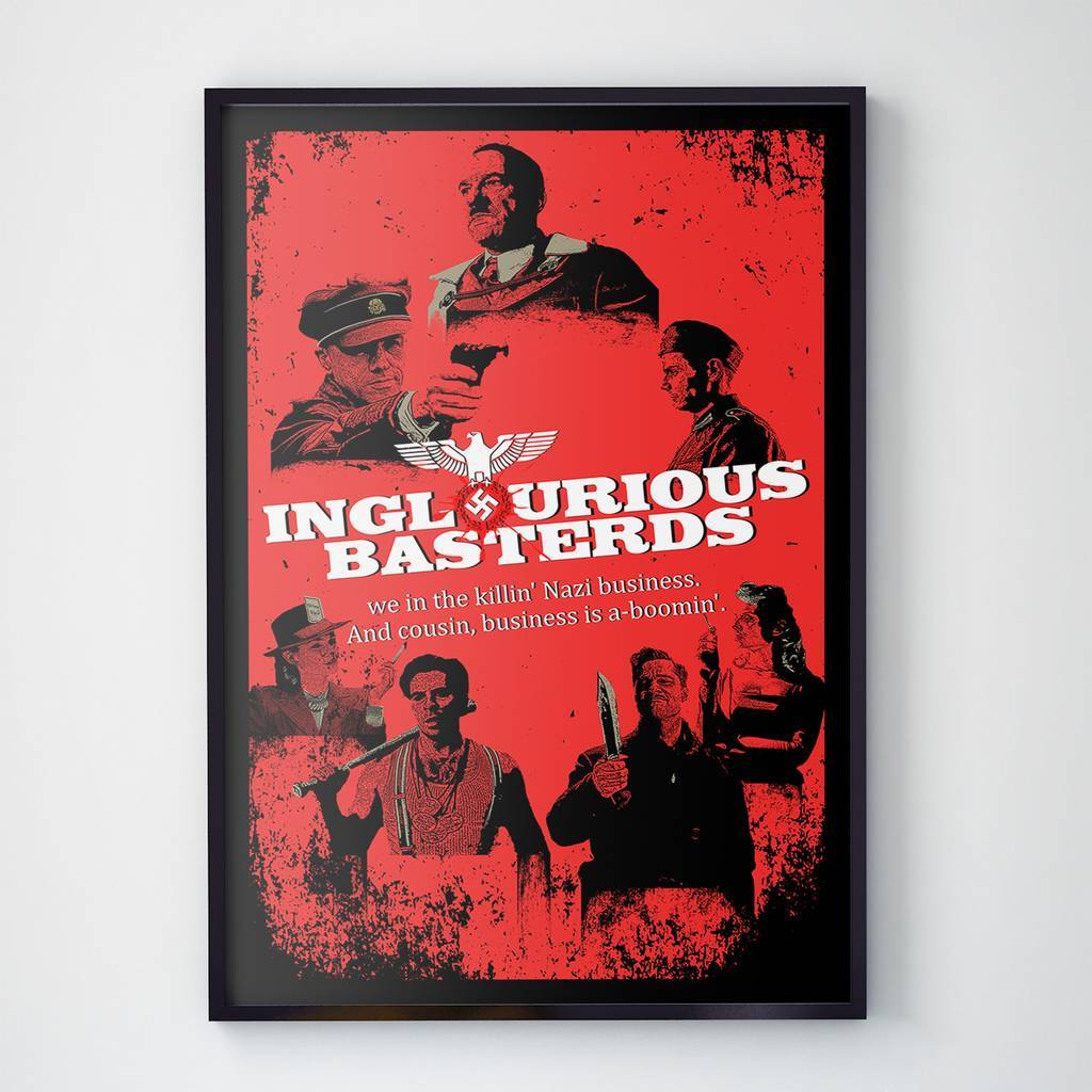 Постер Бесславные Ублюдки / Inglourious Basterds IB1002