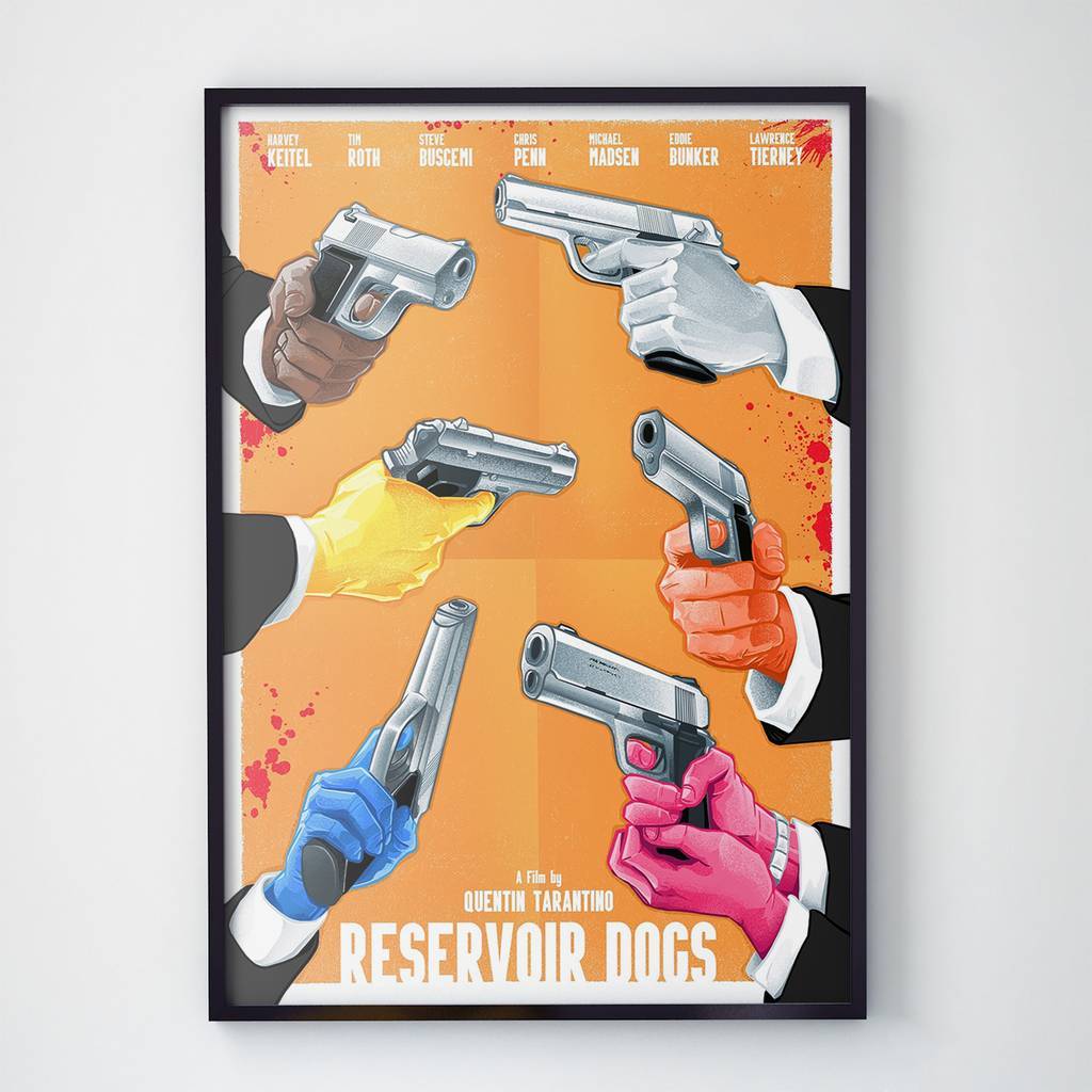 Постер Бешеные псы / Reservoir Dogs RD1001