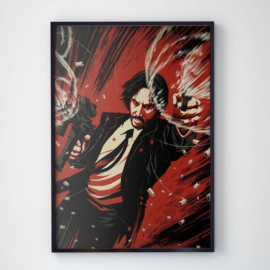 Постер John Wick / Джон Уик JW1004