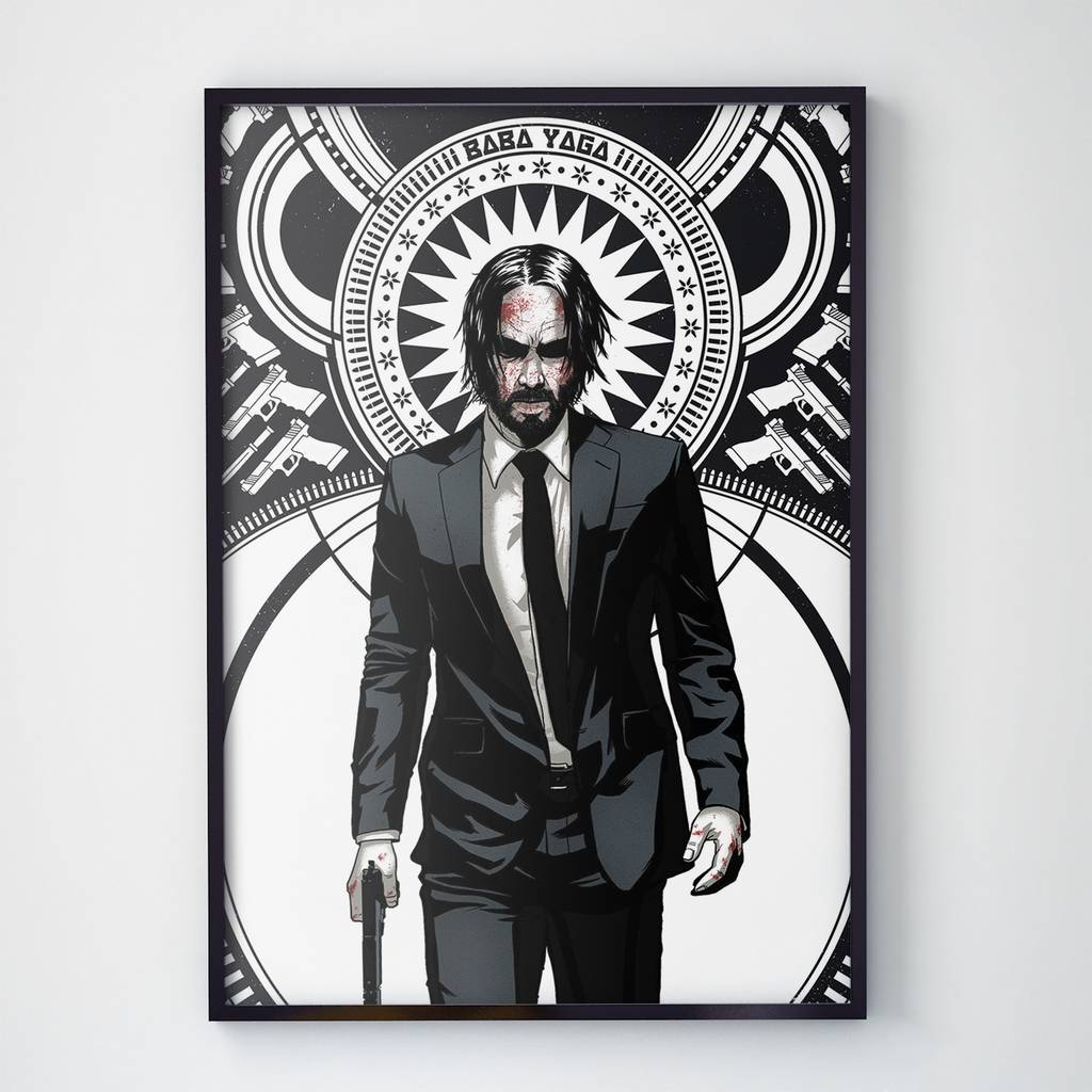 Постер John Wick / Джон Уик JW1019