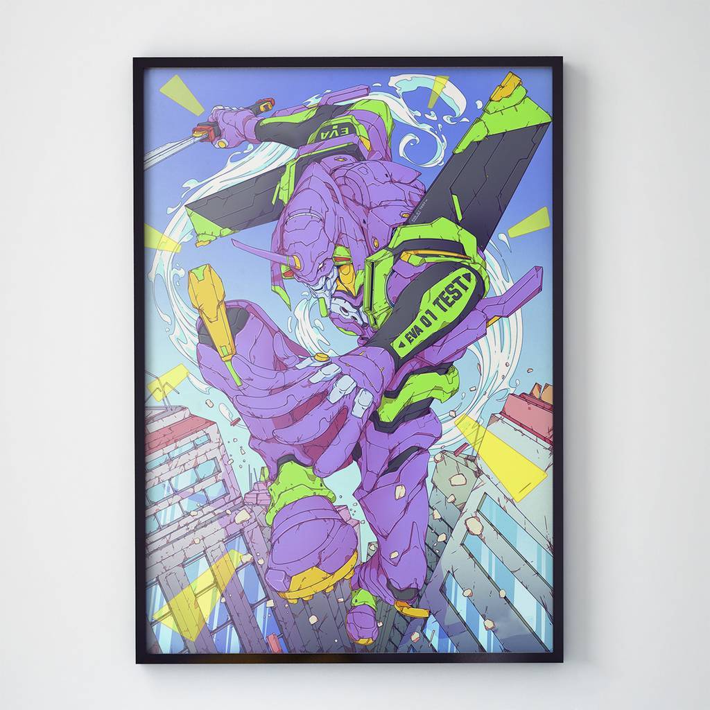 Постер Евангелион / Evangelion EV1009