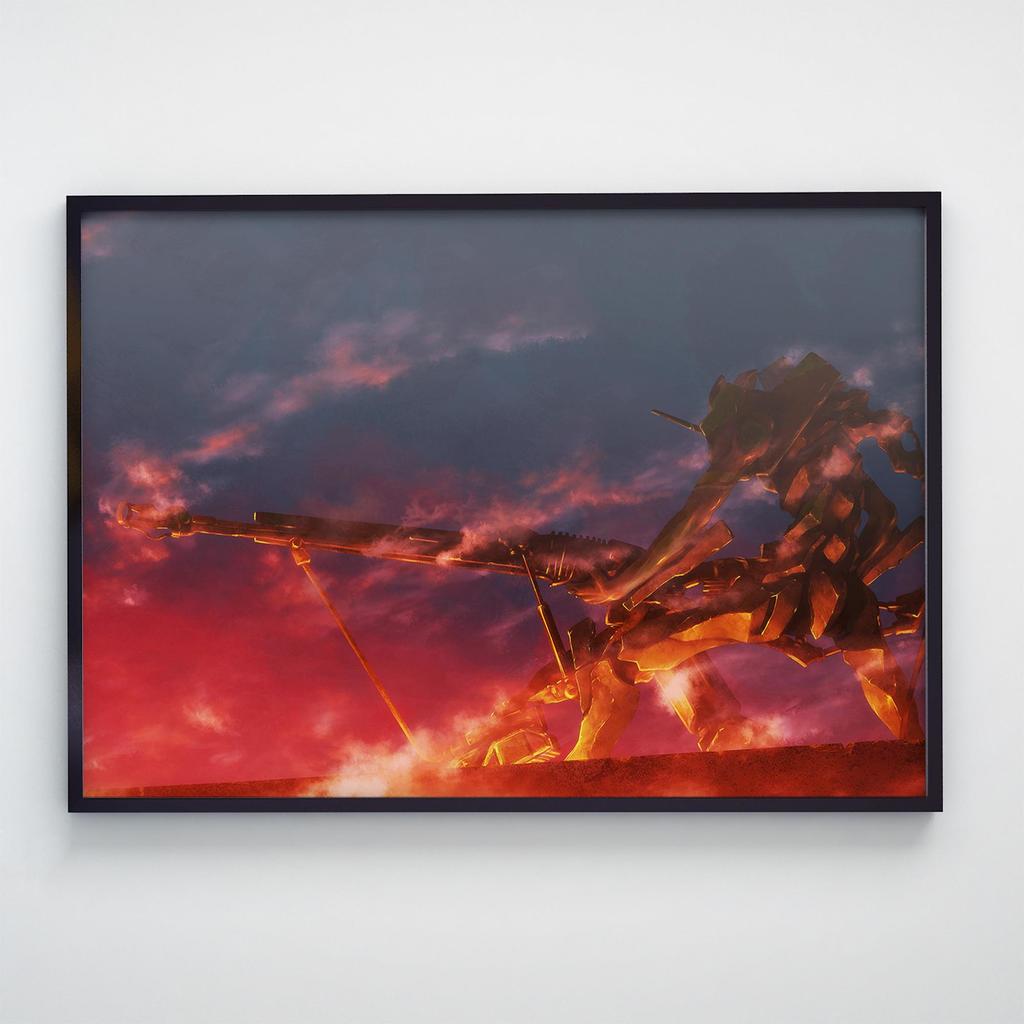 Постер Евангелион / Evangelion EV1021