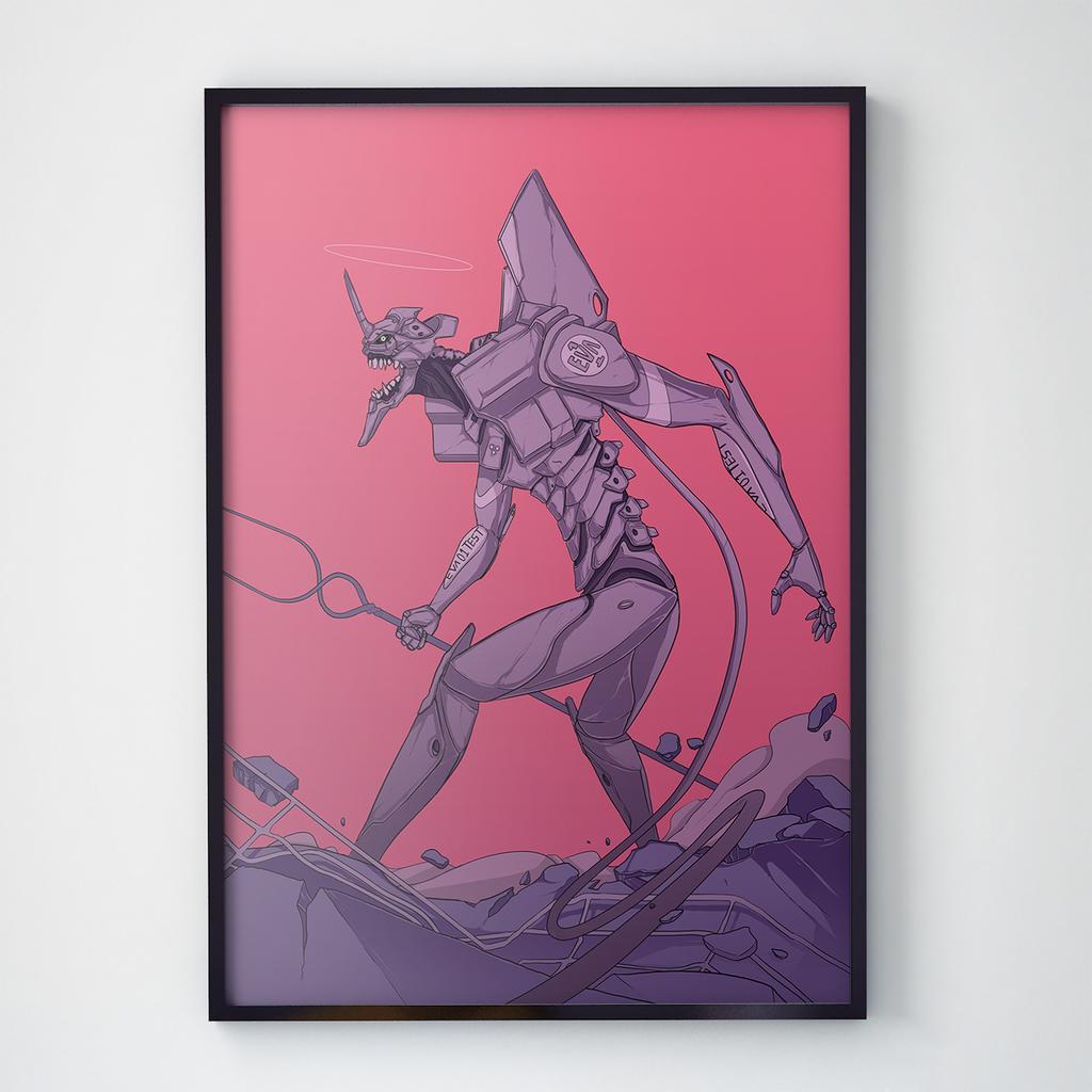 Постер Евангелион / Evangelion EV1053