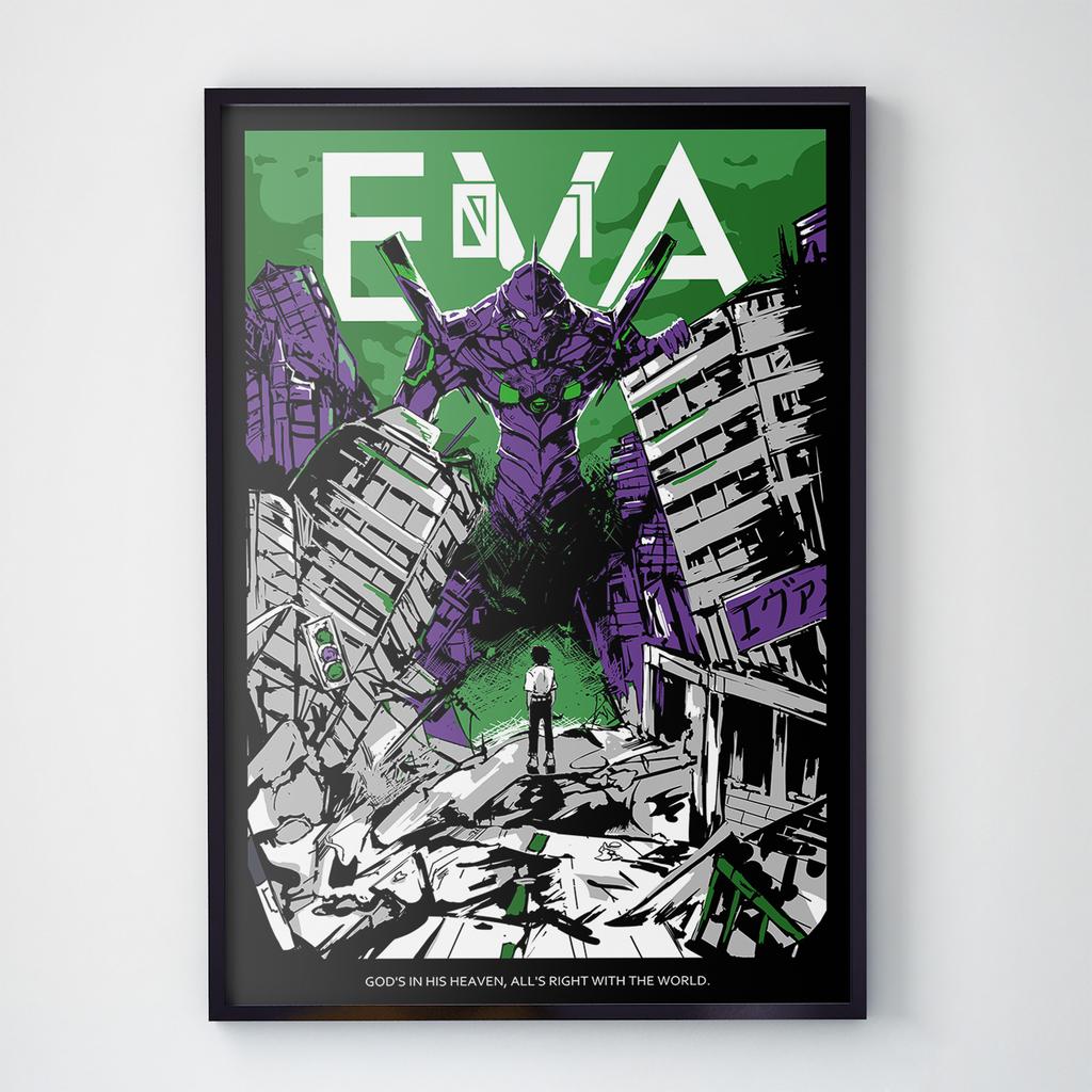 Постер Евангелион / Evangelion EV1059