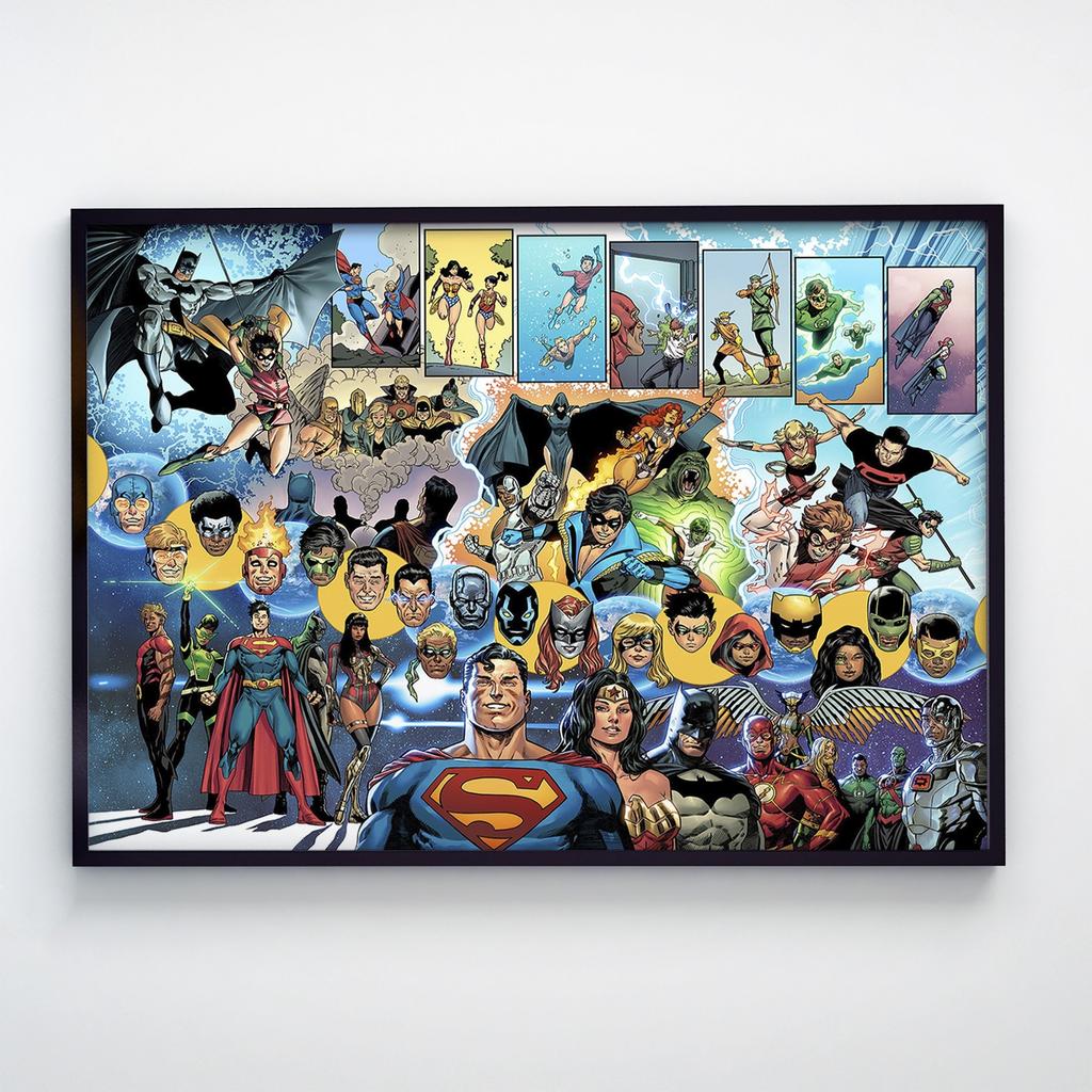 Постер Comics Justice League / Лига справедливости BT035