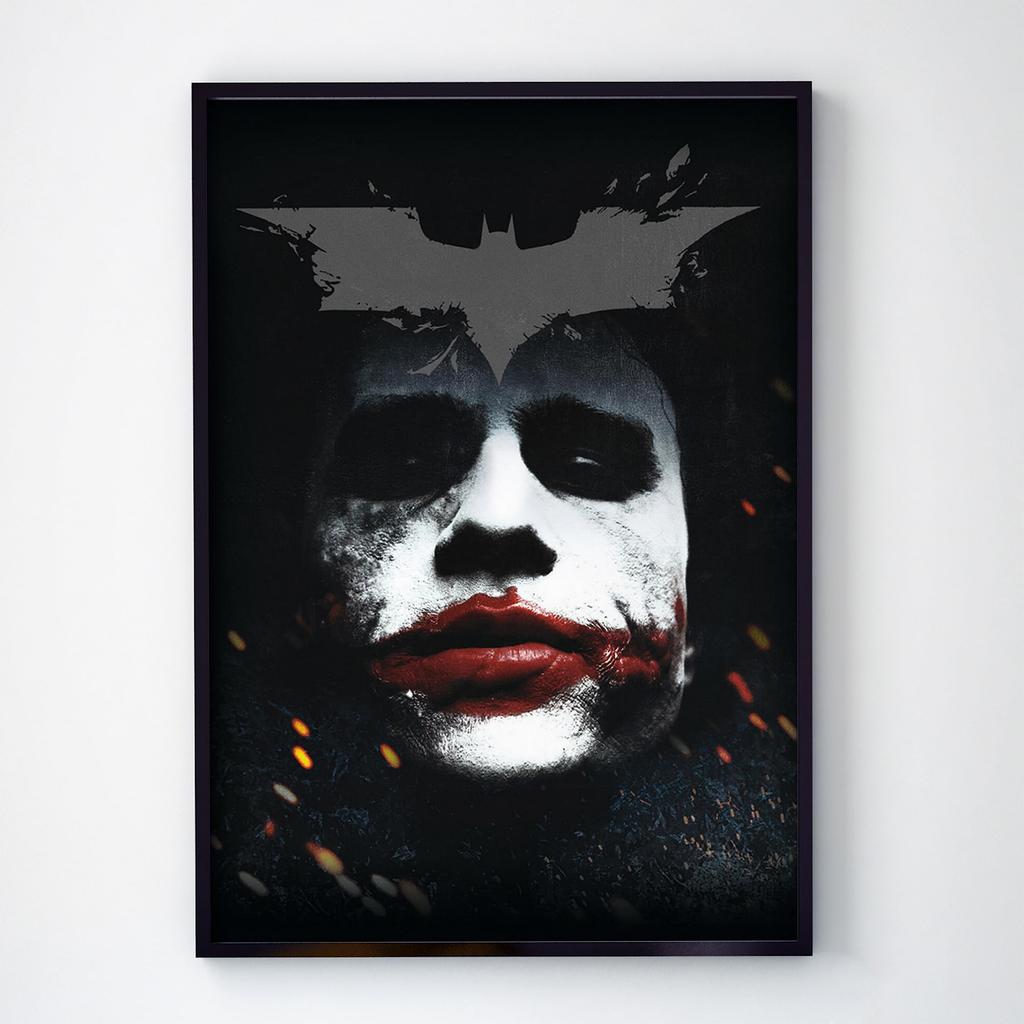 Постер Джокер Хит Леджер / Joker Heath Ledger JHL001