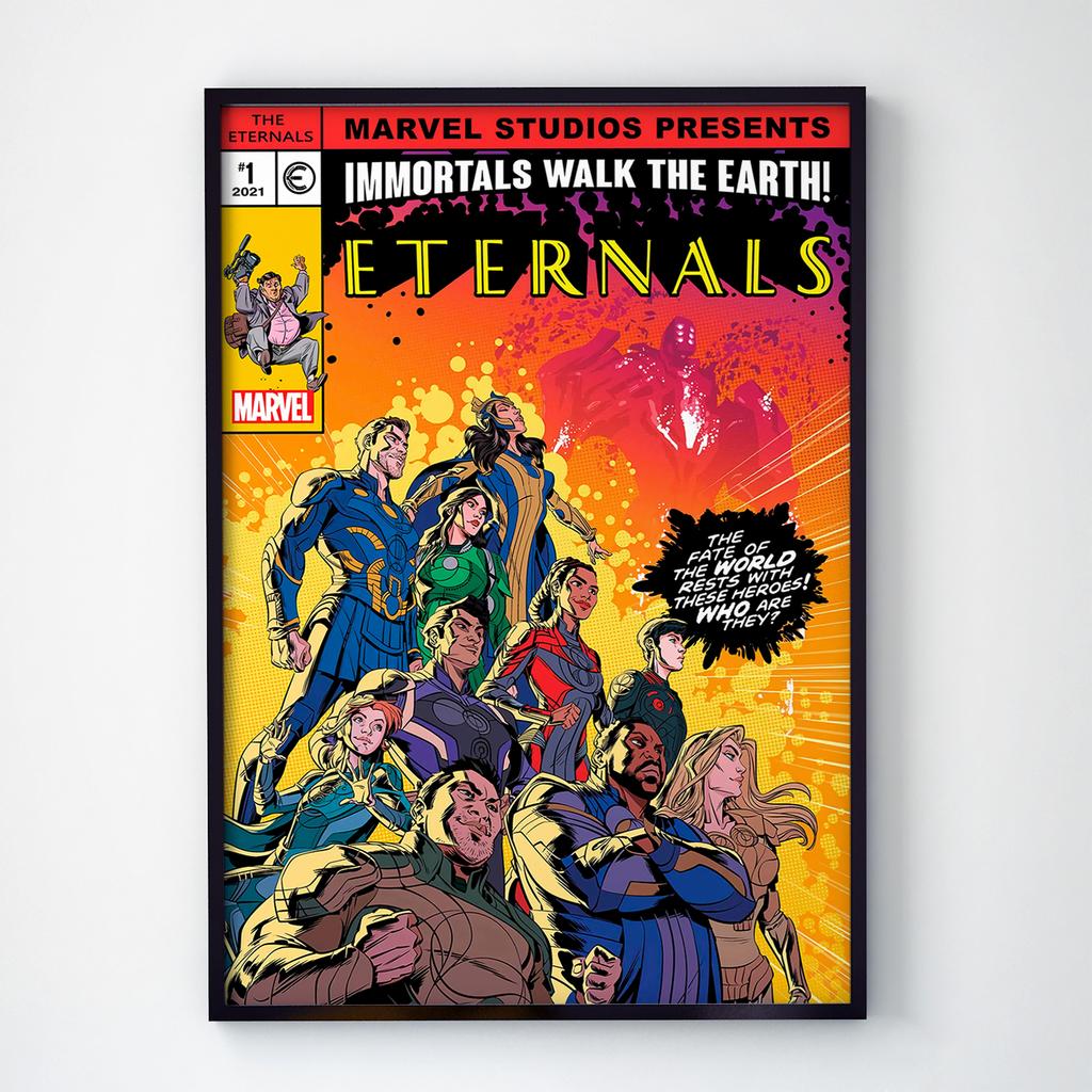 Постер комикс Вечные / Eternals ETS018