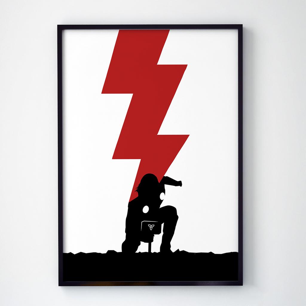 Постер Тор Минимализм (Thor) MA1143