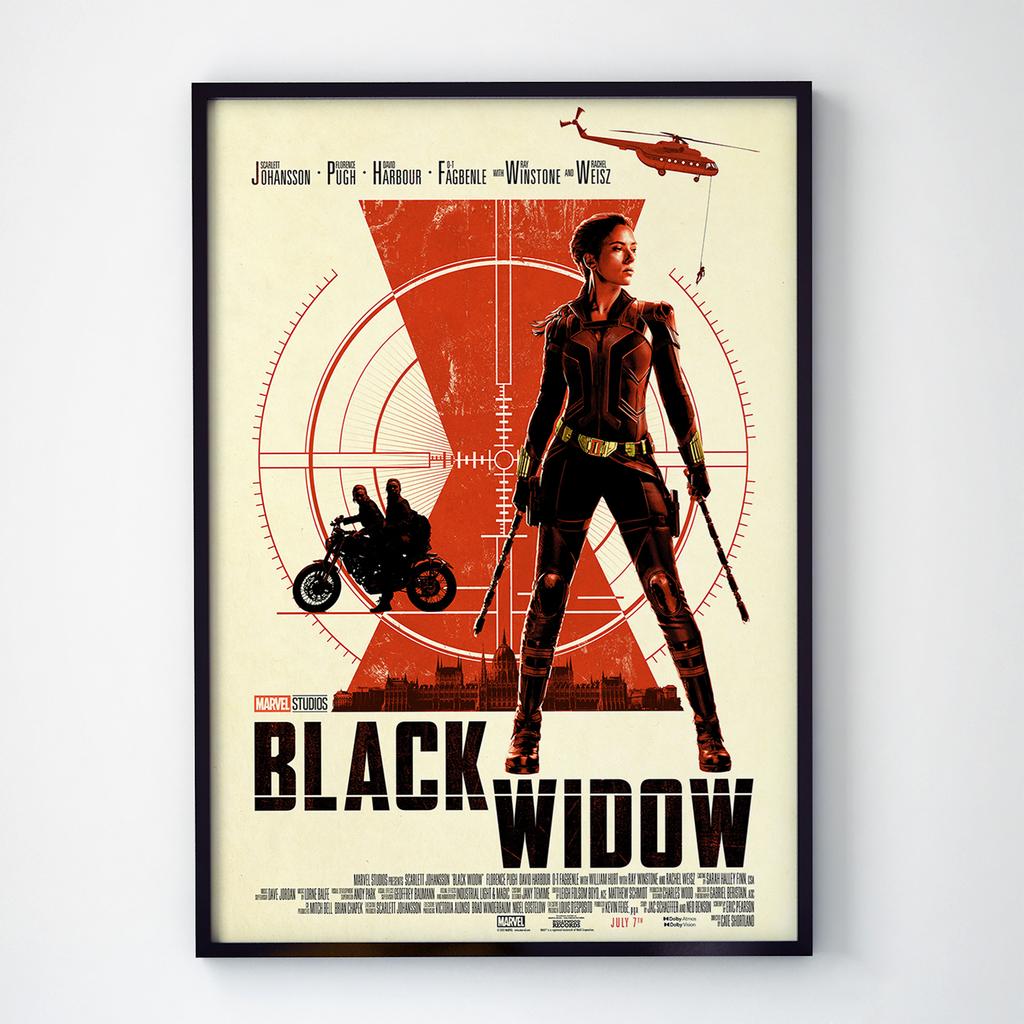 Постер Черная Вдова (Black Widow) BW1001
