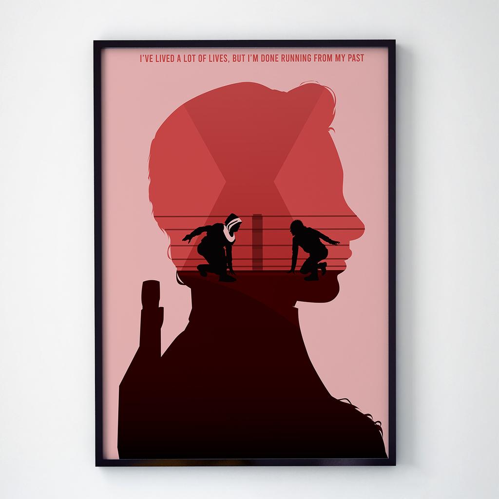 Постер Черная Вдова (Black Widow) BW1002