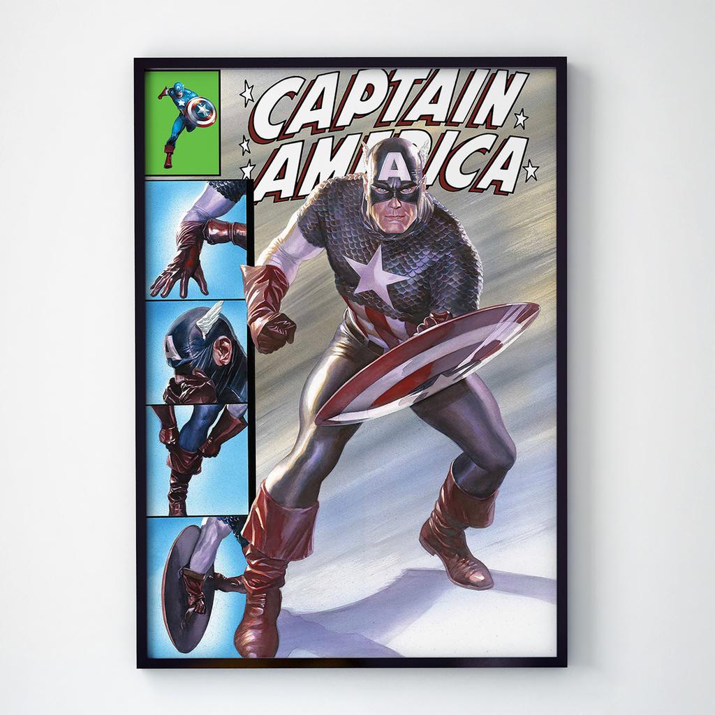 Постер Капитан Америка (Captain America) CA1021