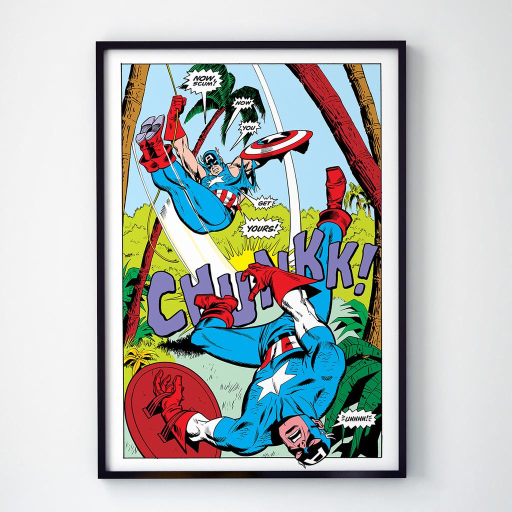 Постер Капитан Америка (Captain America) CA1024