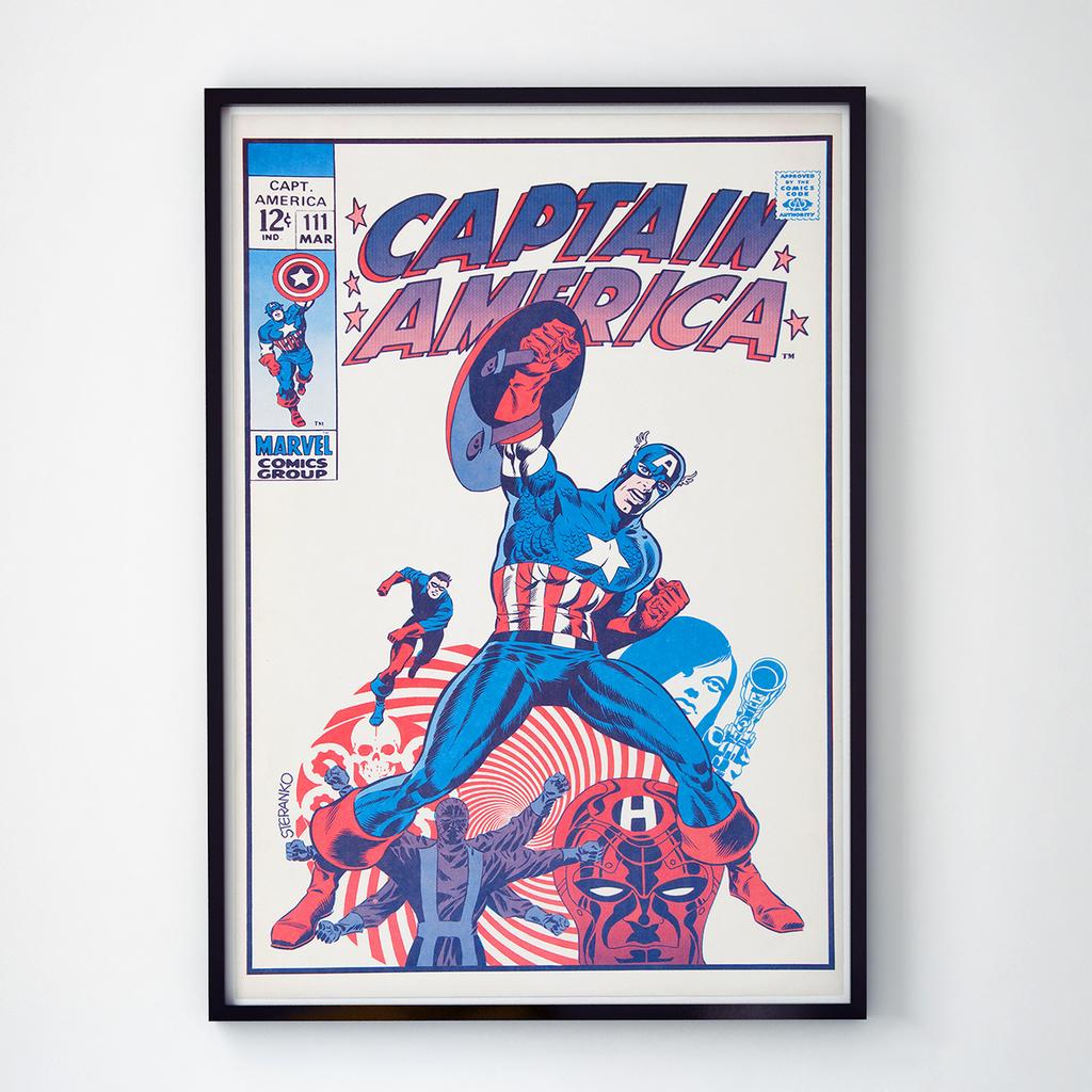 Постер Капитан Америка (Captain America) CA1027