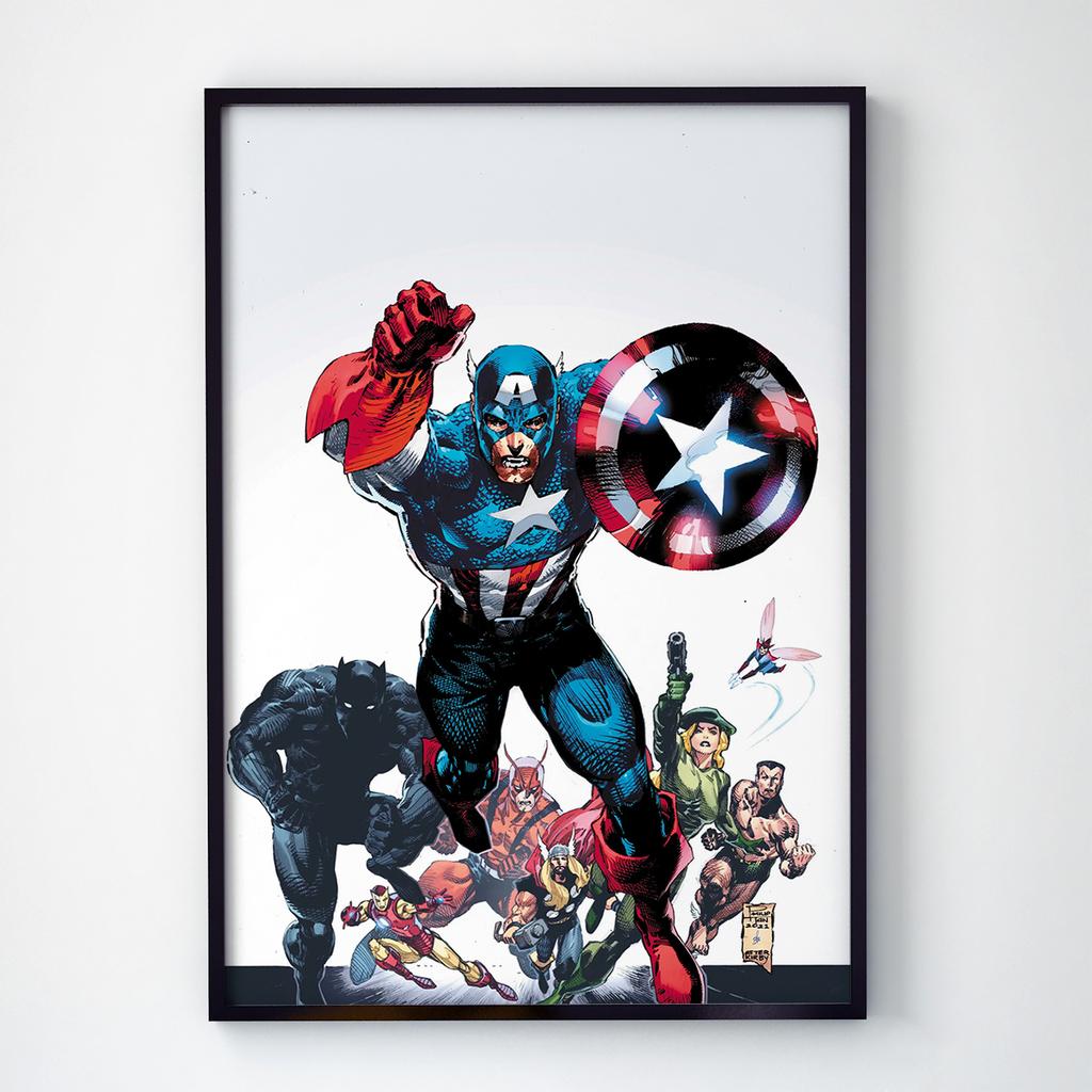 Постер Капитан Америка (Captain America) CA1028