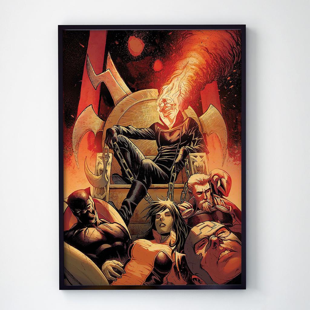 Постер Призрачный Гонщик (Ghost Rider) GR1002