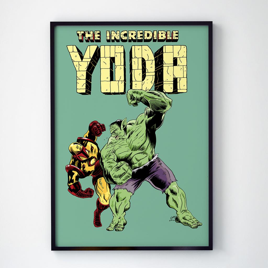 Постер Халк Йода (Hulk Yoda) HK1027