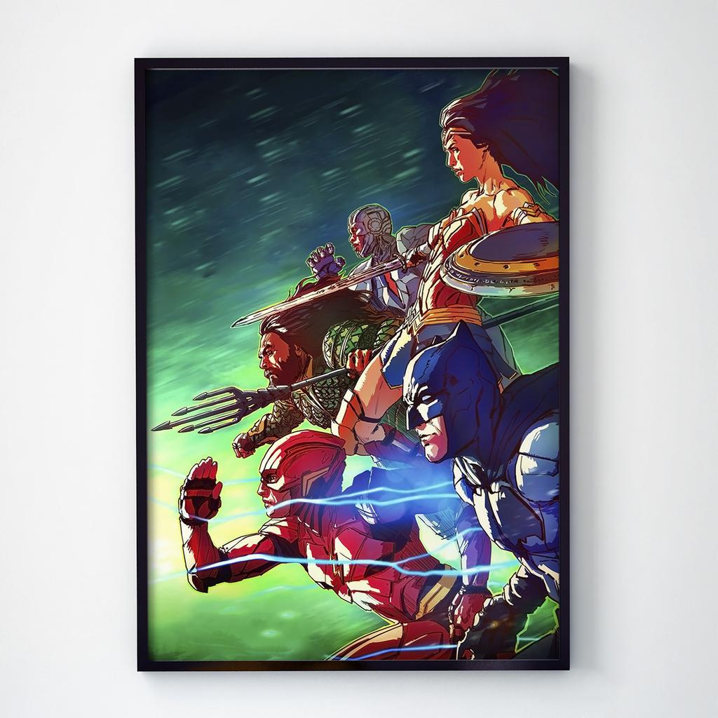 Постер Лига справедливости (Justice League) JL1102