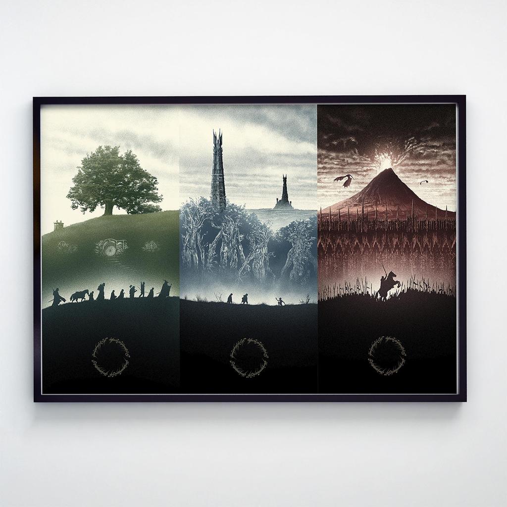 Постер Властелин колец (The Lord of the Rings) LR1012