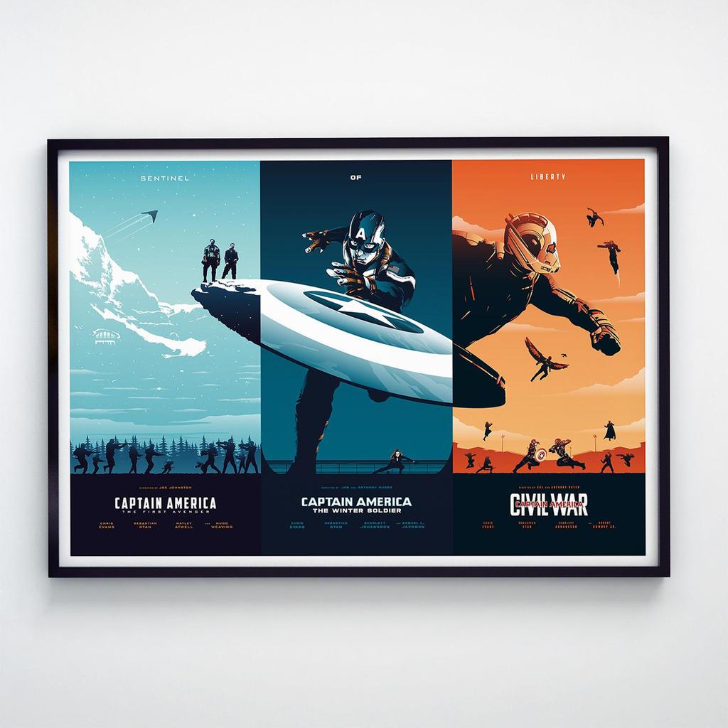 Постер Капитан Америка (Captain America) CA1030