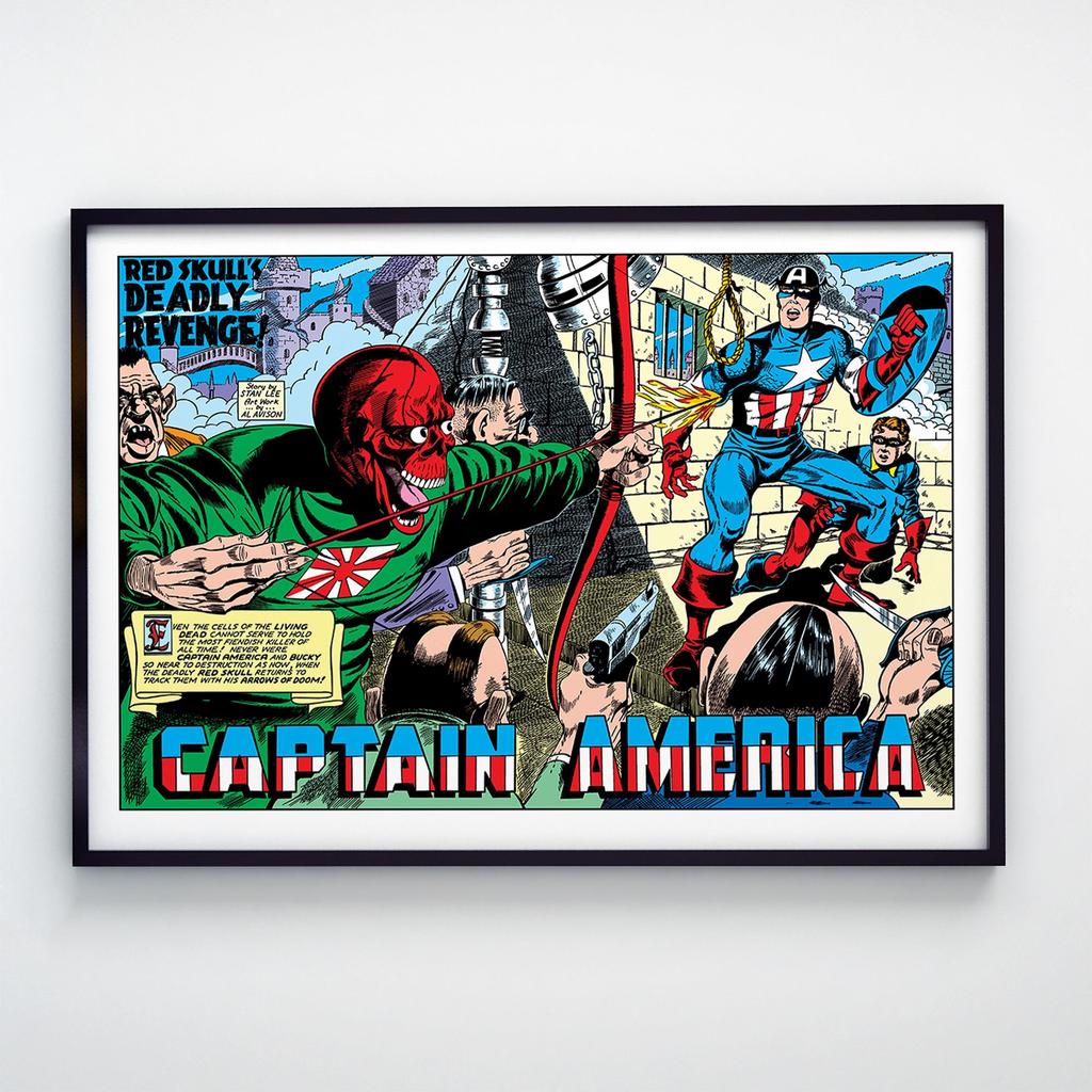 Постер Капитан Америка (Captain America) CA1038