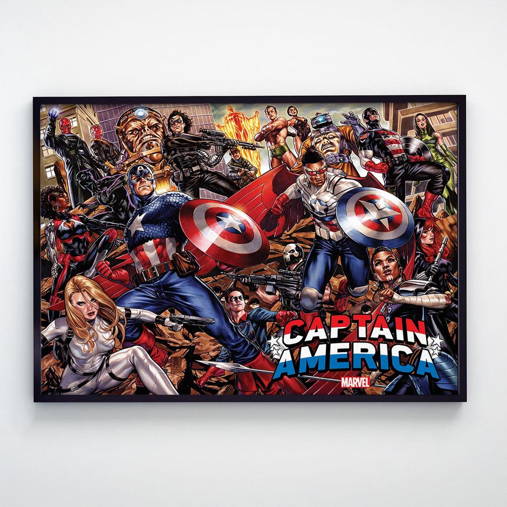 Постер Капитан Америка (Captain America) CA1041