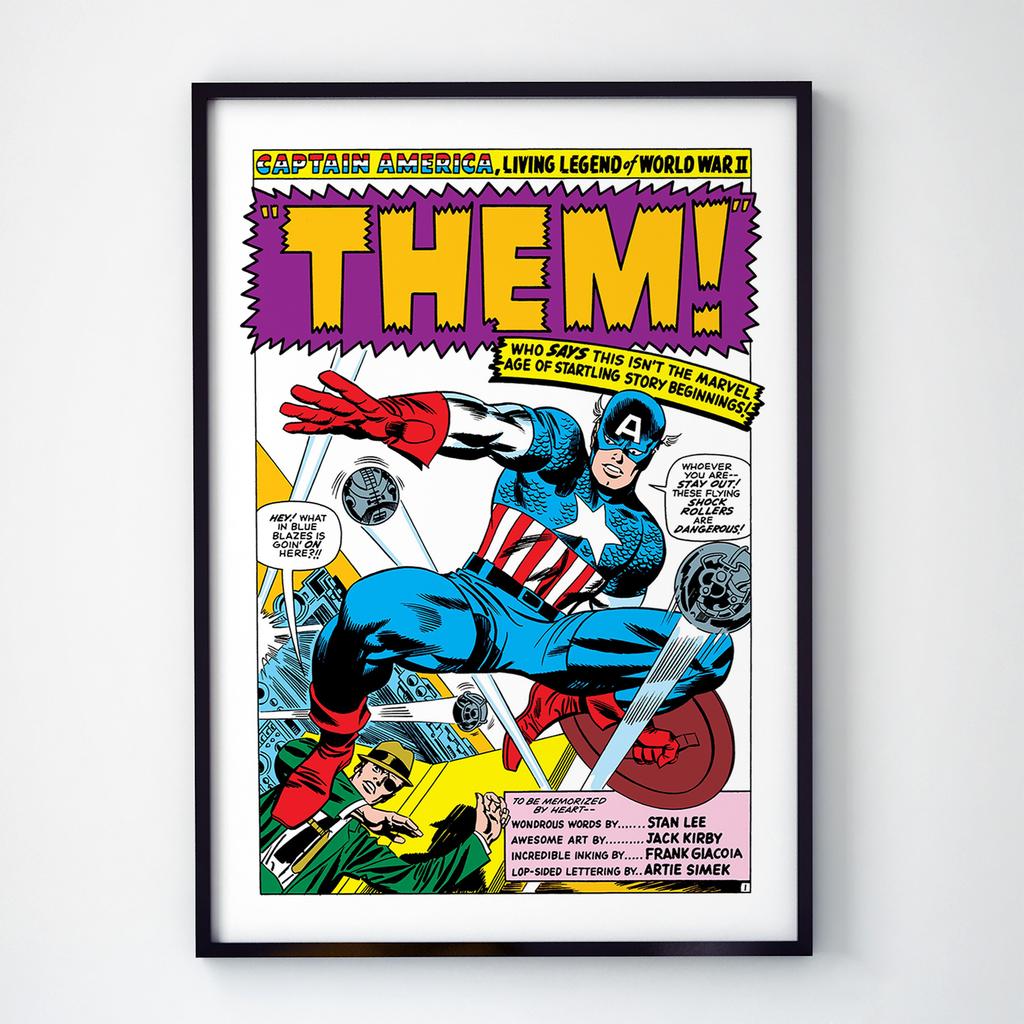 Постер Капитан Америка (Captain America) CA1045