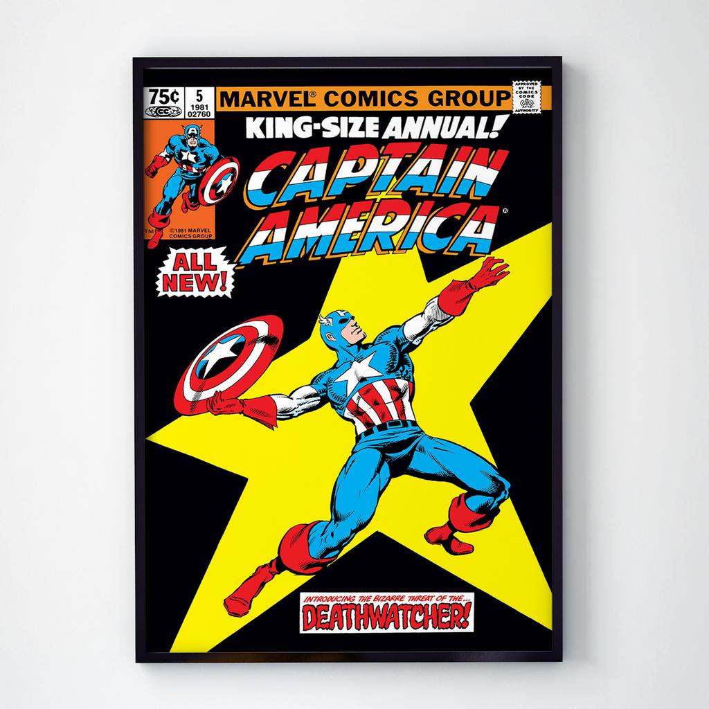 Постер Капитан Америка (Captain America) CA1047