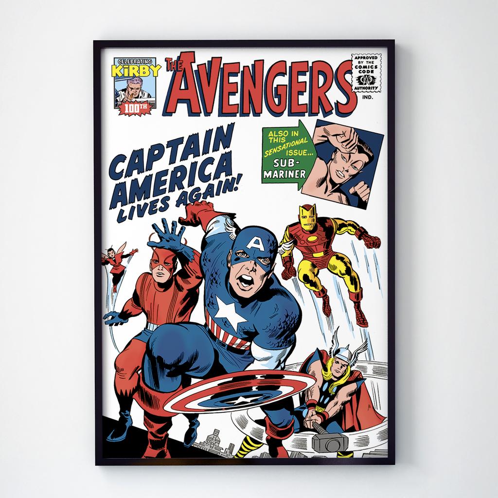 Постер Капитан Америка (Captain America) CA1053