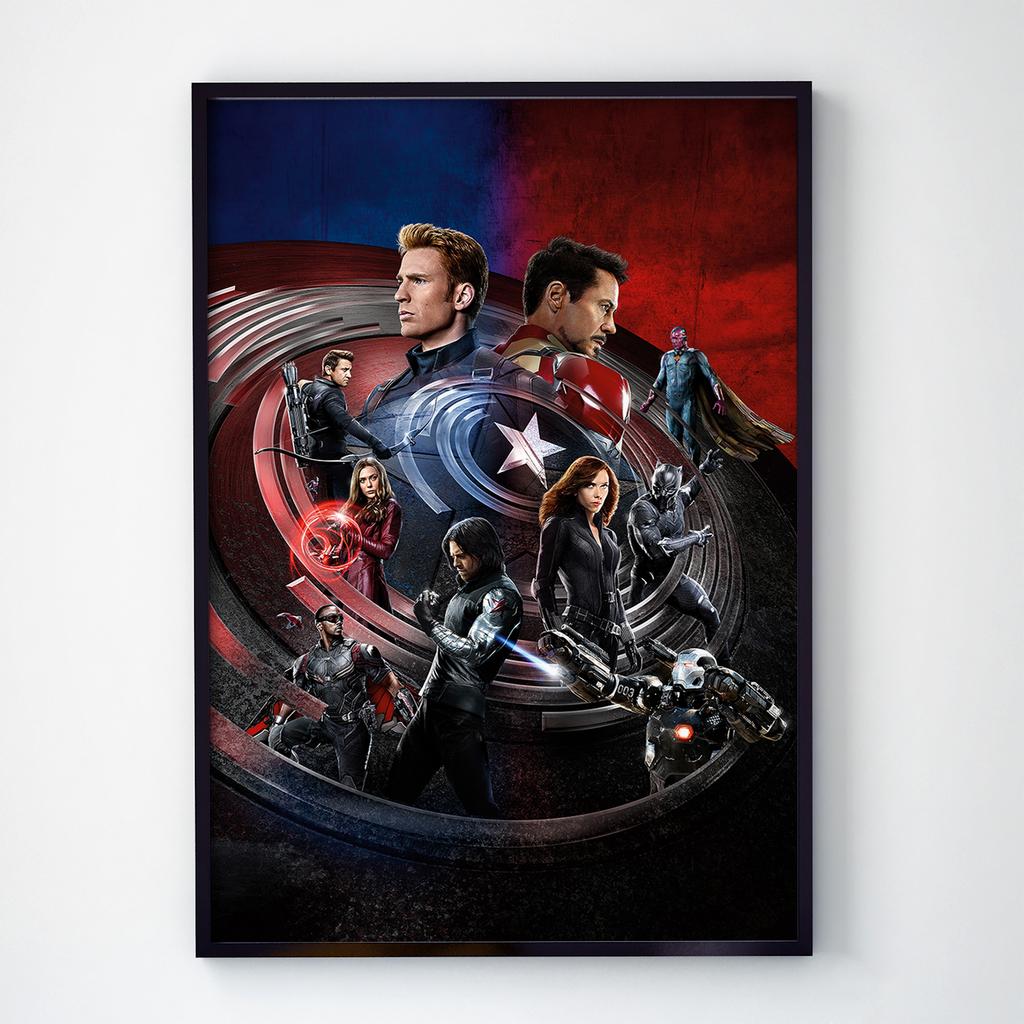 Постер Капитан Америка (Captain America) CA1068