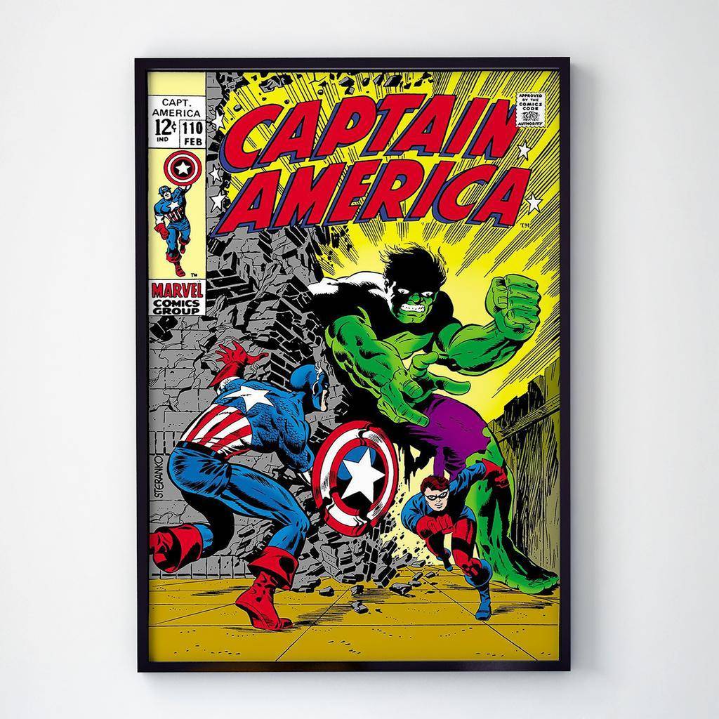 Постер Капитан Америка (Captain America) CA1077