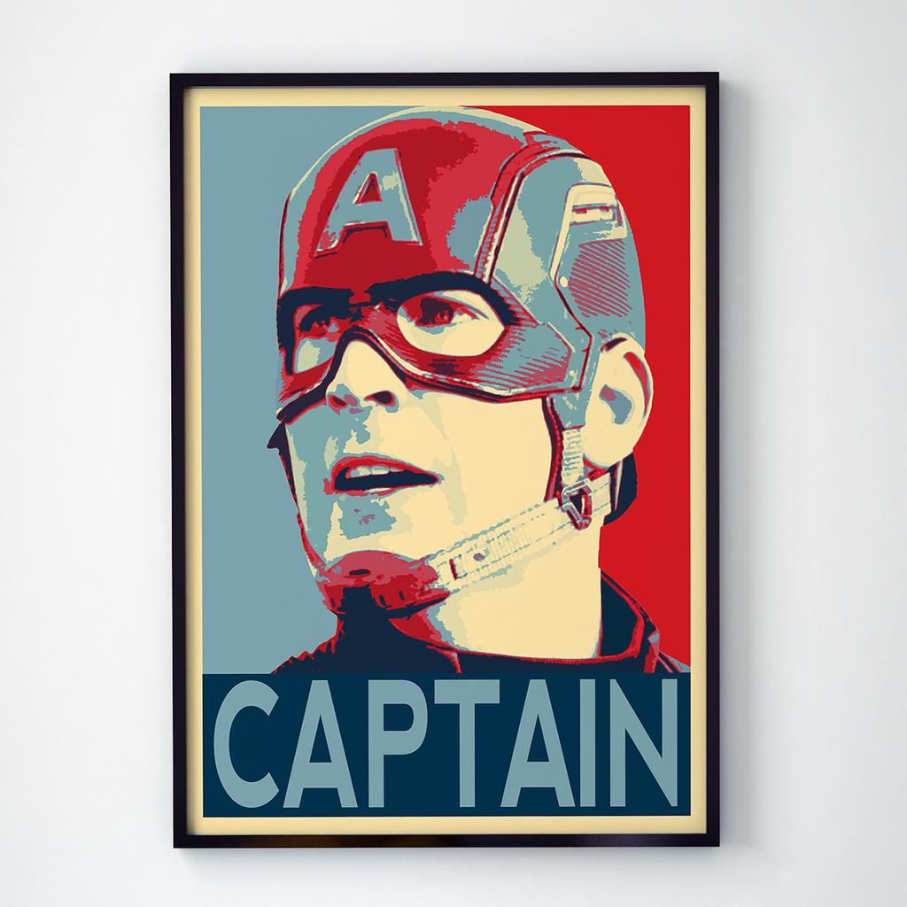 Постер Капитан Америка (Captain America) CA1078