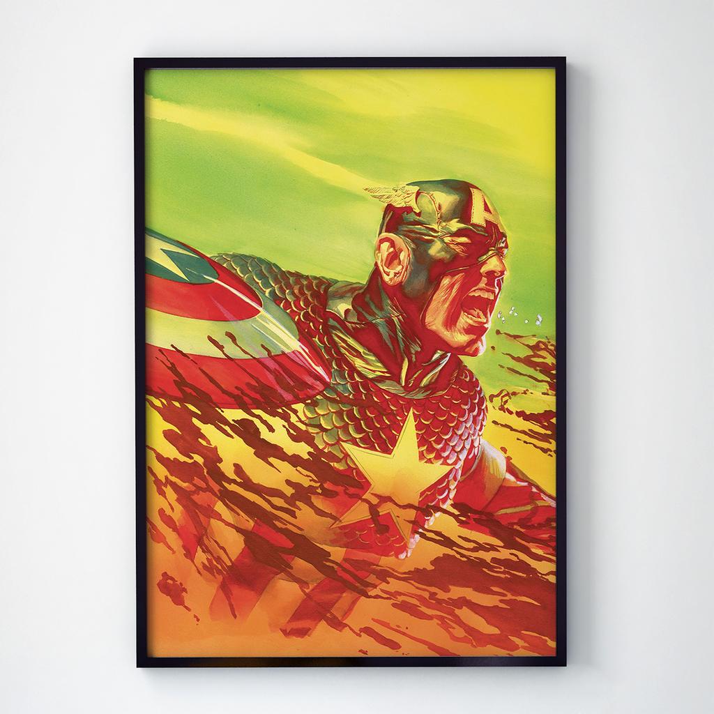 Постер Капитан Америка (Captain America) CA1082