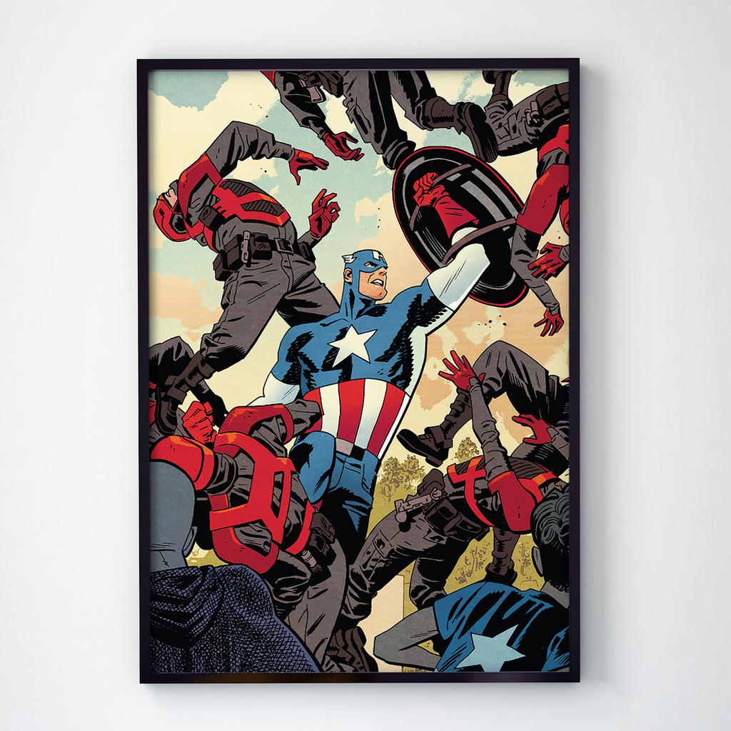 Постер Капитан Америка (Captain America) CA1083