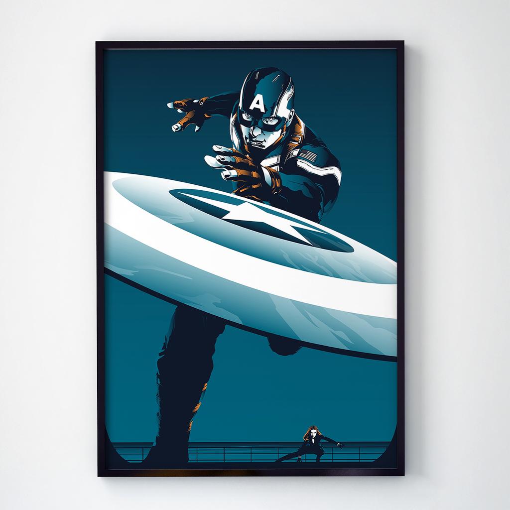 Постер Капитан Америка (Captain America CA1089