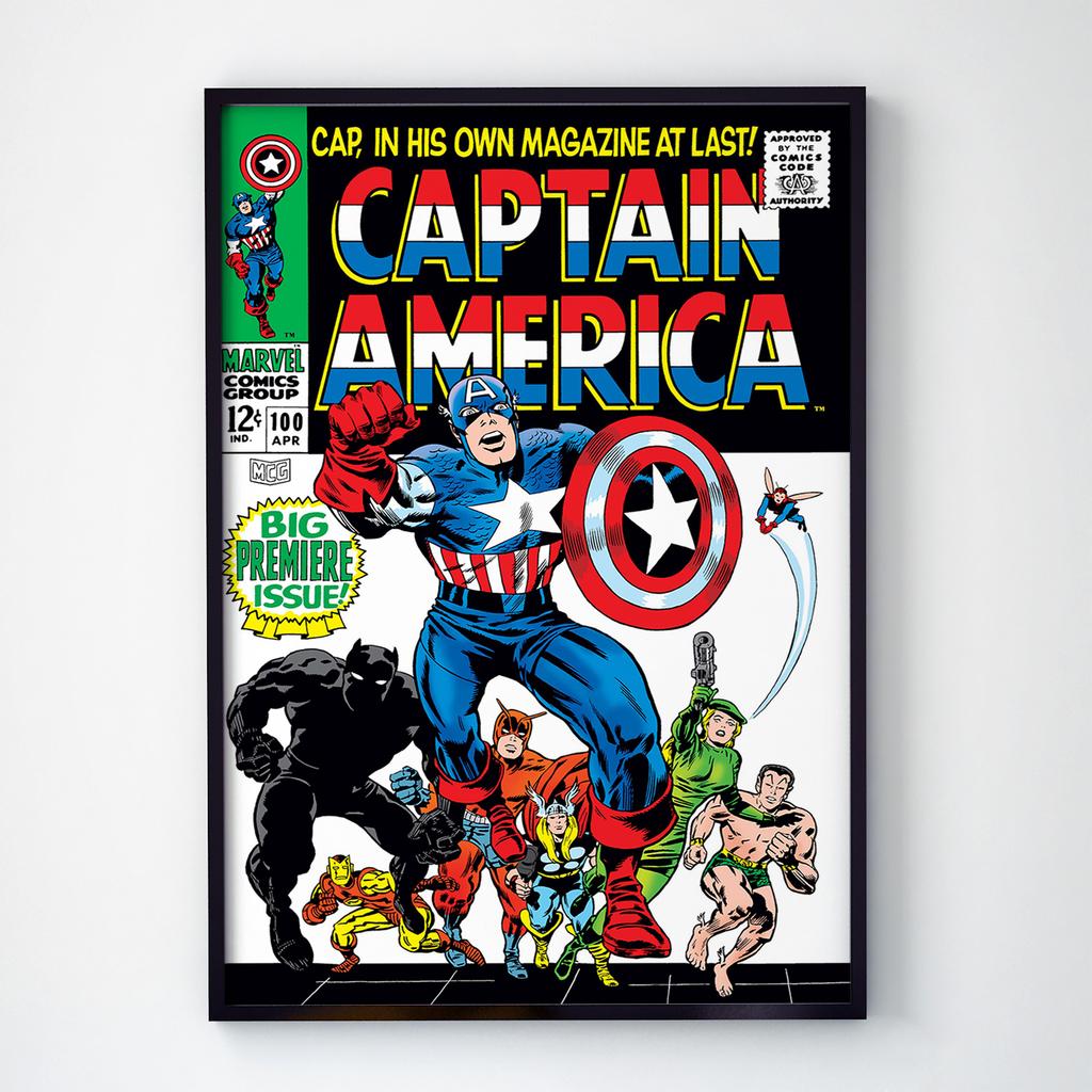 Постер Капитан Америка (Captain America CA1091