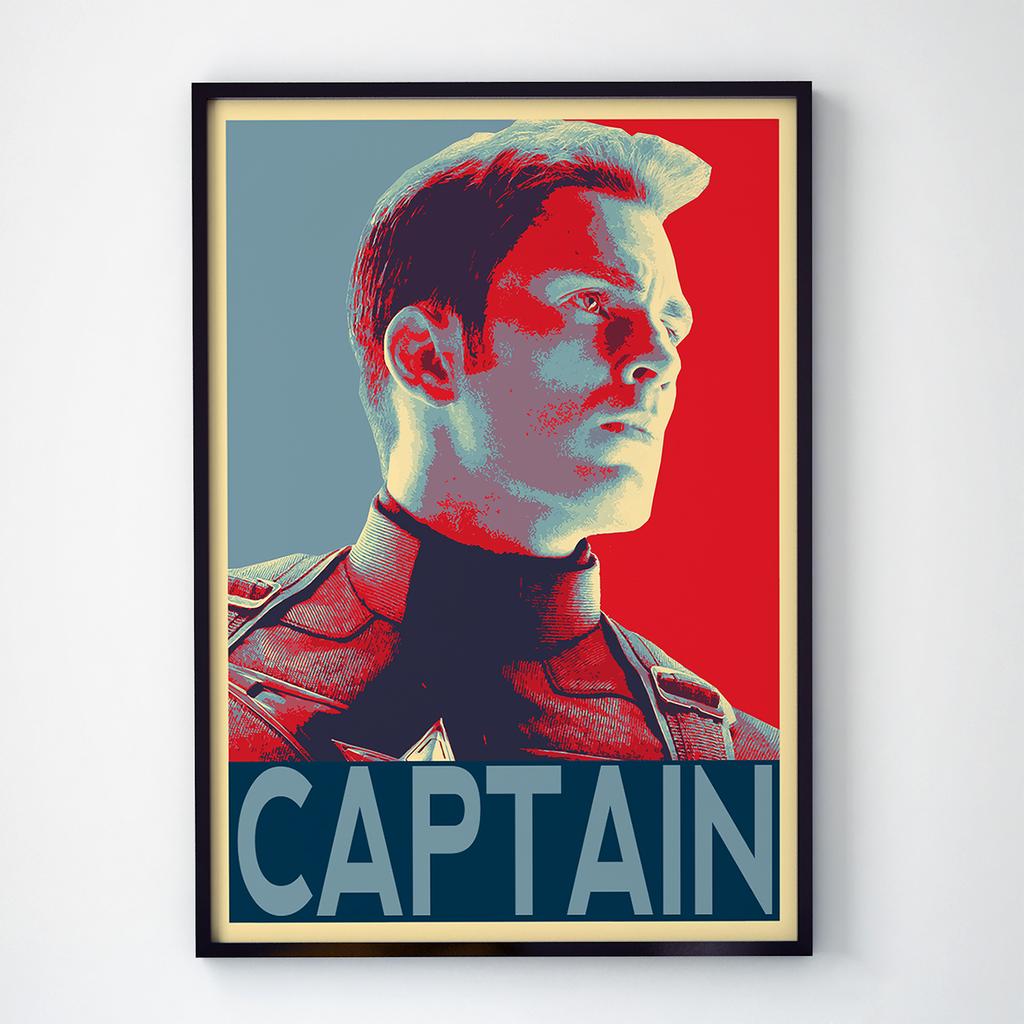 Постер Капитан Америка (Captain America CA1094