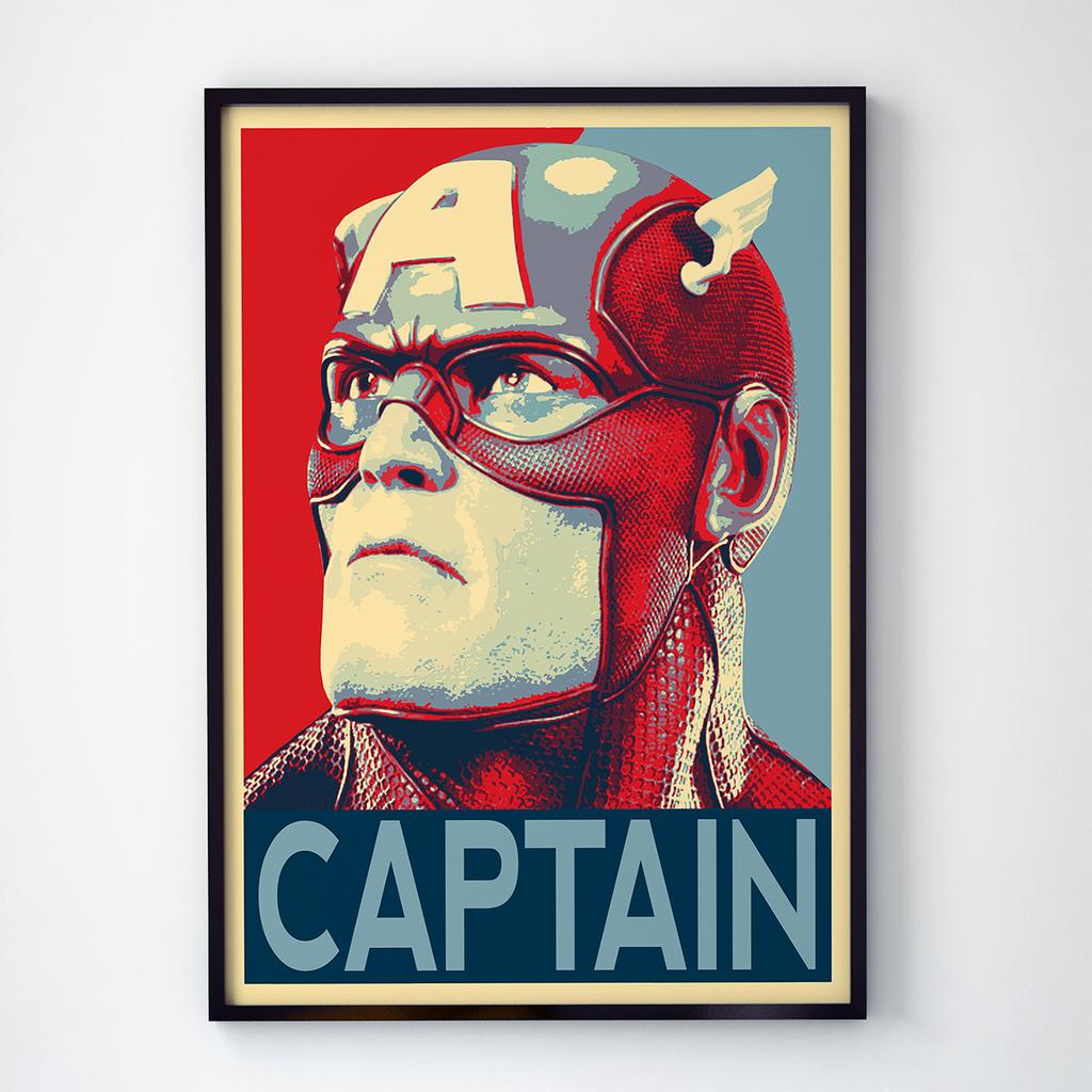 Постер Капитан Америка (Captain America CA1096