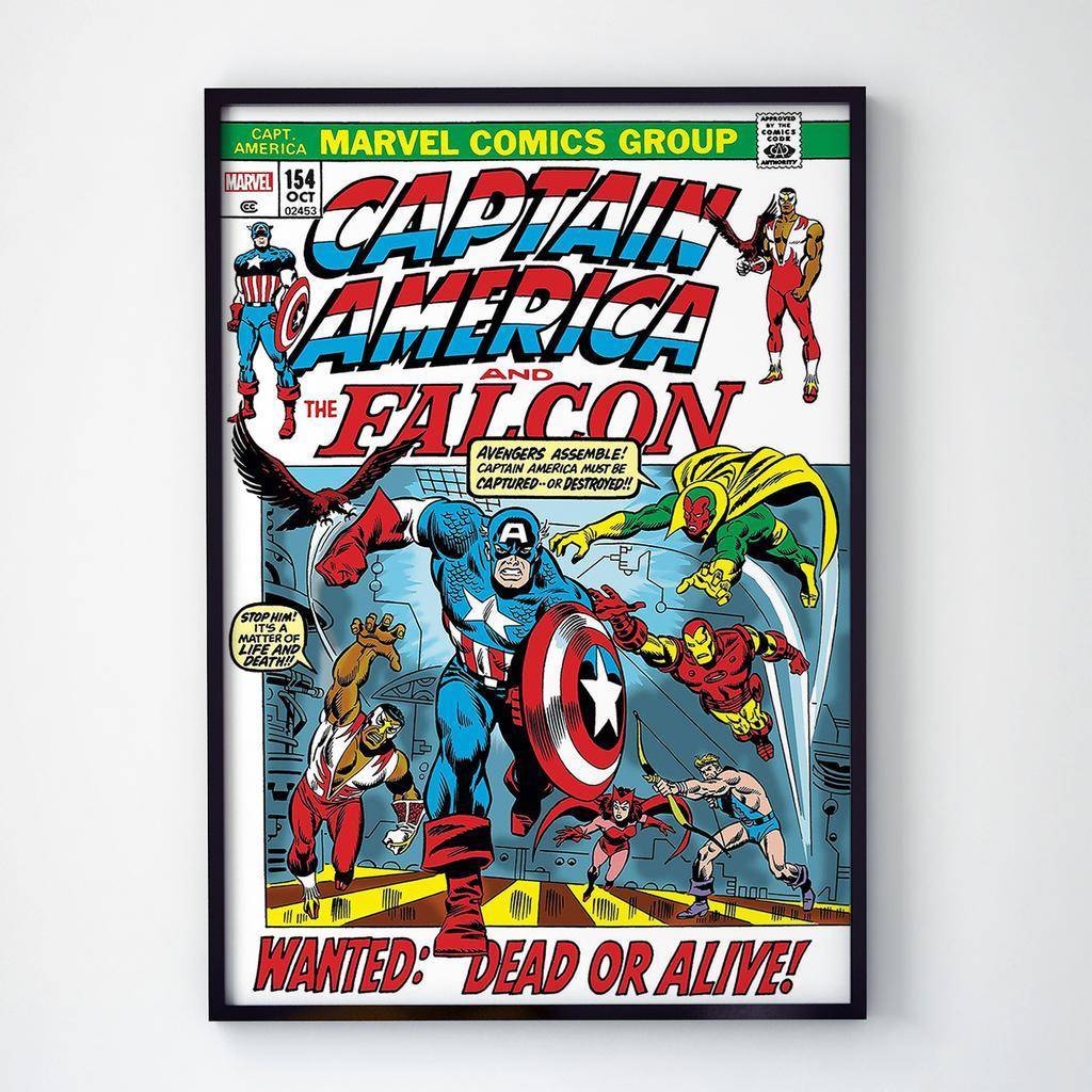 Постер Капитан Америка (Captain America CA1117